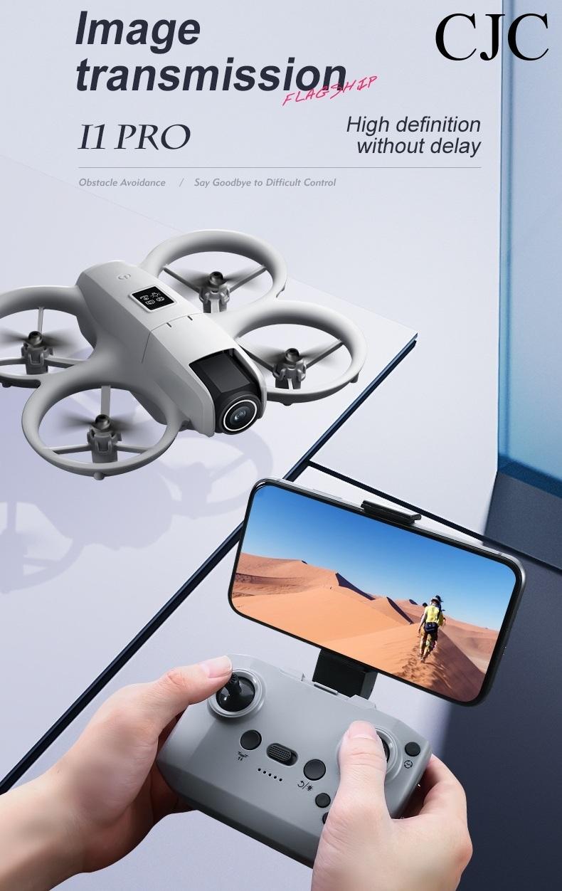 CJC i1 PRO Mini Drone for Kids & Adults - HD Dual Camera, Obstacle Avoidance, 360° Flip, 10min Flight Time, Perfect for Novices Over 4 Years Old, Christmas Gift stable hover