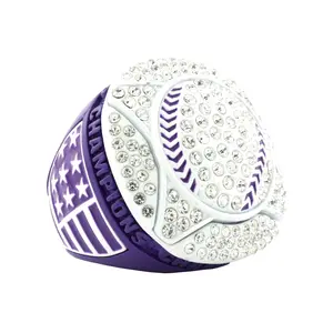 GEN25B Purple&White Champions Ring