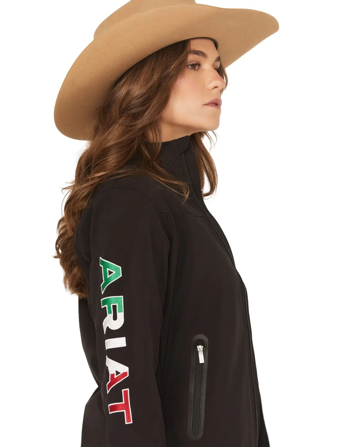 Ariat Women's Women'S Classic Team Mexico Flag Softshell Jacket - 10031428