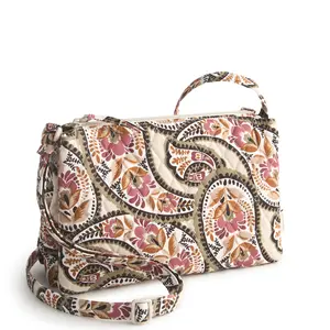 Vera Bradley Women's Leather Foxbury Crossbody Bag