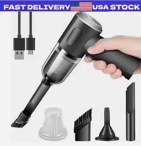 3in1 Mini Portable Wireless Cordless Handheld Air Blower Vacuum Cleaner Home Car
