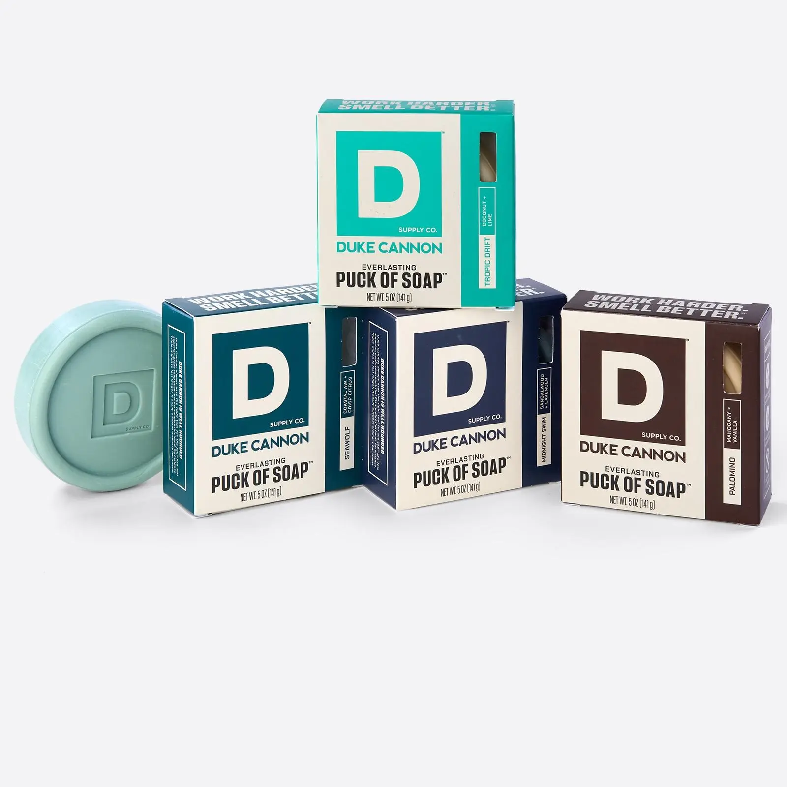 Duke Cannon Exclusive Tik Tok Four Pack Puck Bundle