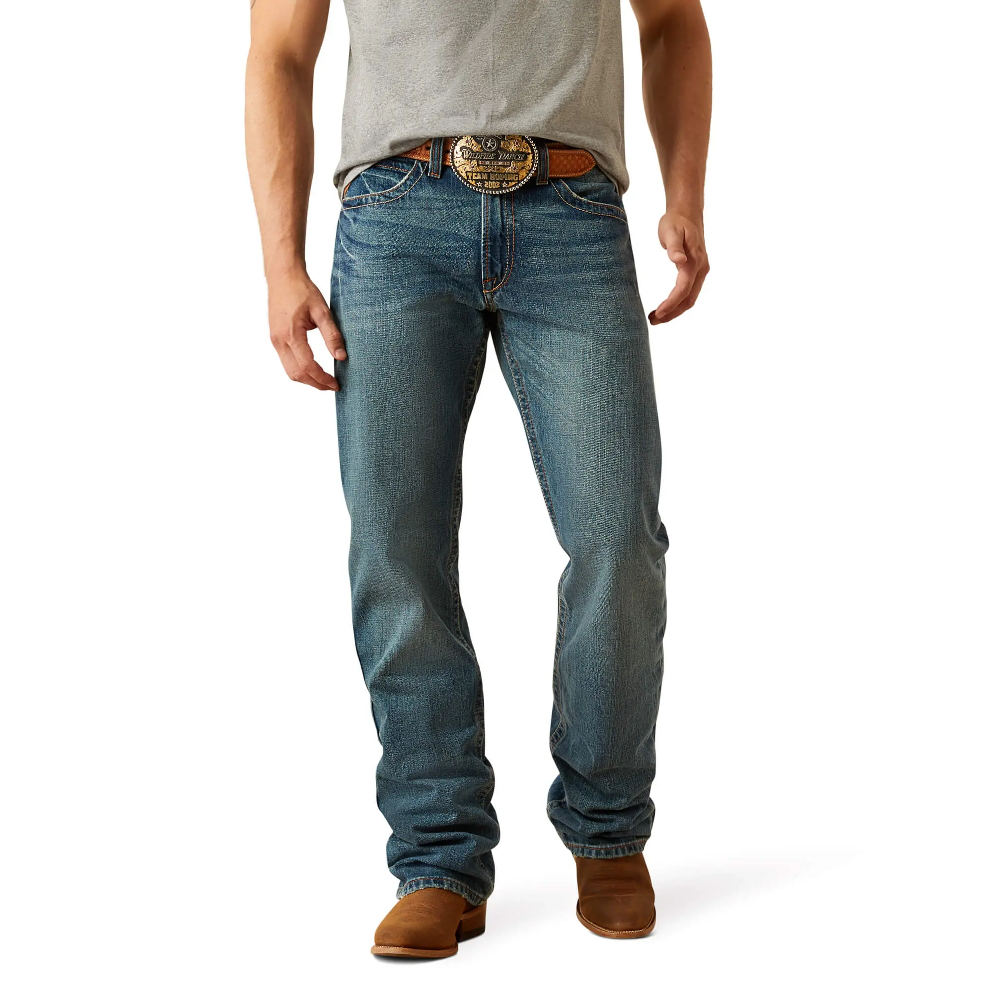 Men's M4 Relaxed Boot Cut Jeans Cotton Size: 28 X 30