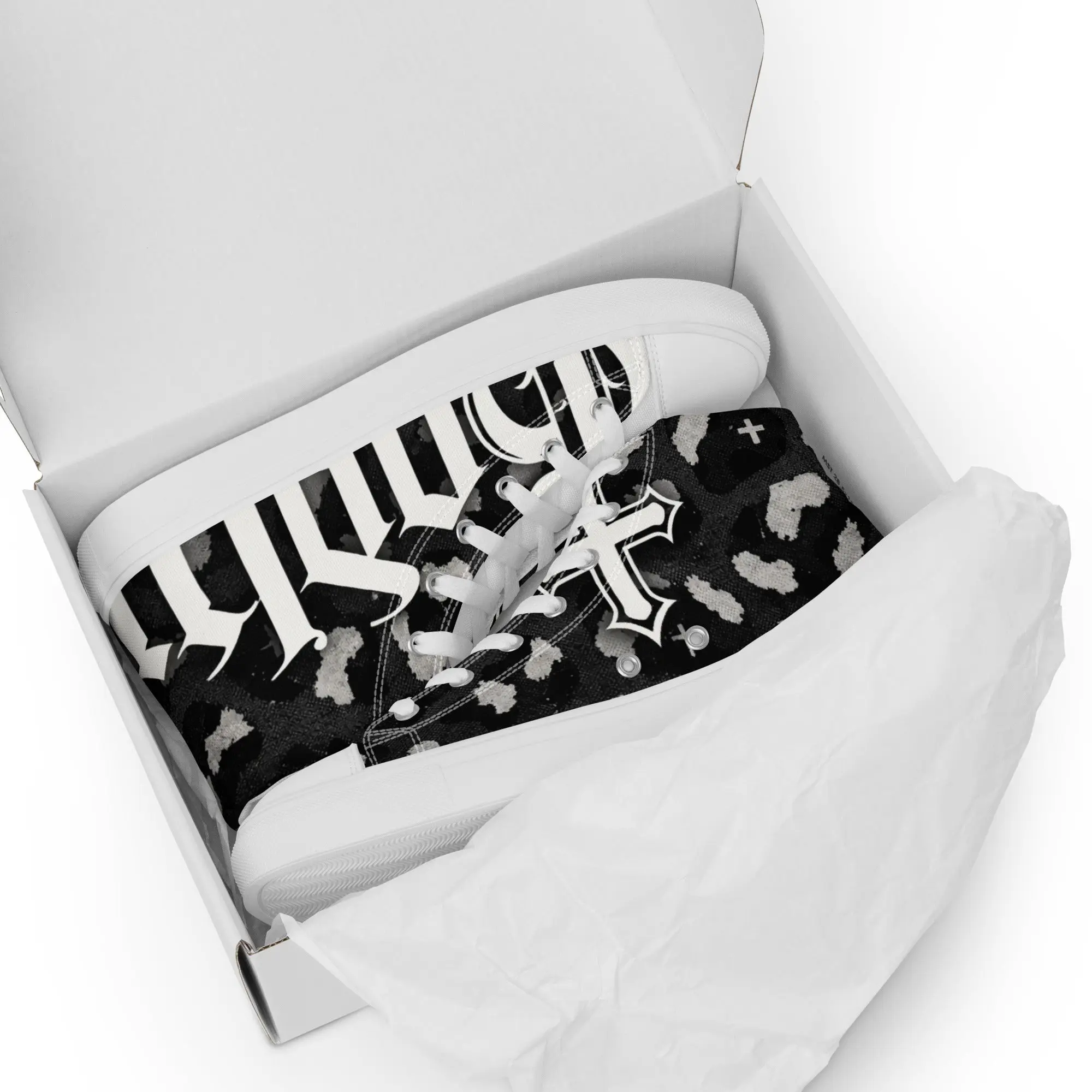 444xGodly Black Cheetah Men’s Shoes 444xGodly Black Cheetah Men’s Shoes