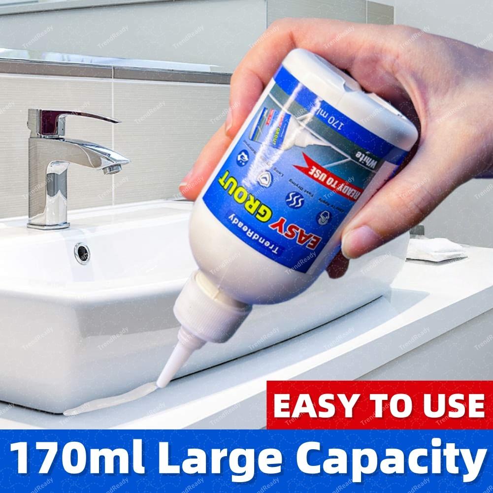 2PCS Heavy-Duty Waterproof Adhesive Sealant - Extra Strong, Flexible, Bond-and-Seal Tile Grout for Kitchen Cabinets, Countertops, Bathroom Tiles, Living Room Washbasins, Floors, Halloween Use, Floor Tiles
