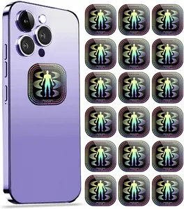 Cell Phone Protection Neutralizers Stickers for Smart Phones/Tablets/Laptops/Computer/Wifi/Priner/Tv Electronic Devices Blocker 12 Pcs Blue Tamiia