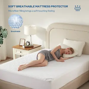 SpringGlowUp【BEDLORE】Luxurious Big Copper Coins Design Waterproof Fitted Sheet | Hotel Quality Deep Pocket Bedding | Soft, Breathable & Noiseless for Home, Guest Room or RV