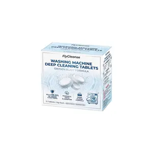 Washing Machine Effervescent Cleaning Tablets - Deep Clean, Descaling & Deodorizing Tablets
