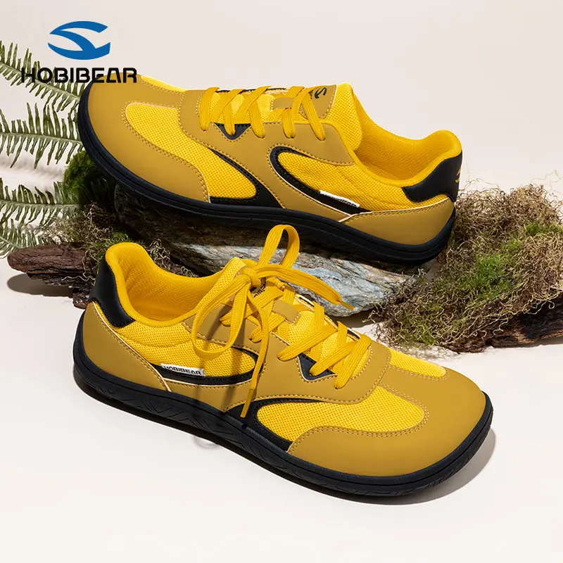 HOBIBEAR Women's Walking Shoes - Casual Low Top Fabric Footwear, Wide Toe Box, Non-Slip Sole, Bunion-Friendly, Lightweight, Toespace Expand Design, Natural Fit, Supportive for All-Day Walking, Wide Sizes (12.5 Women's/12 Men's), All Ages, Aesthetic