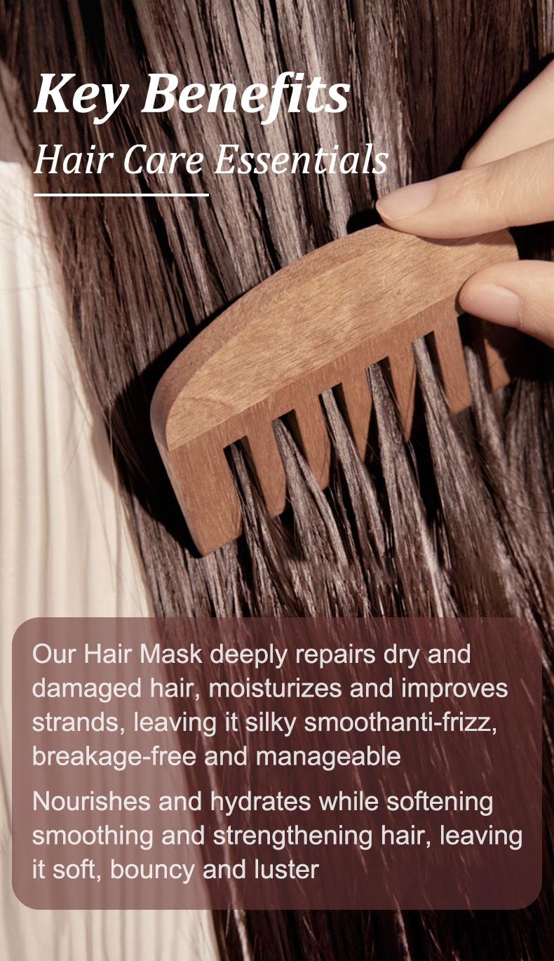 Tgideas Hydrolyzed Keratin Hair Mask -Repair Conditioning Smooth Shine - Hair Mask Conditioner Conditioning for All Hair Types