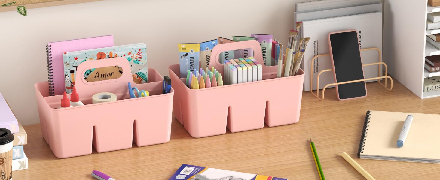Lifewit Plastic Storage Organizer with Reinforced Handle, BPA-Free ABS, Supports Up to 20 lb, Ideal for Craft Supplies & More Lifewit Plastic Storage Organizer with Reinforced Handle, BPA-Free ABS, Supports Up to 20 lb, Ideal for Craft Supplies & More