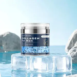 50g Men's Face Cream, Hydrating Nourishing Face Lotion, Wrinkles Look Reduce Cream, Face Lotion for Men, Daily Skincare Product for Men