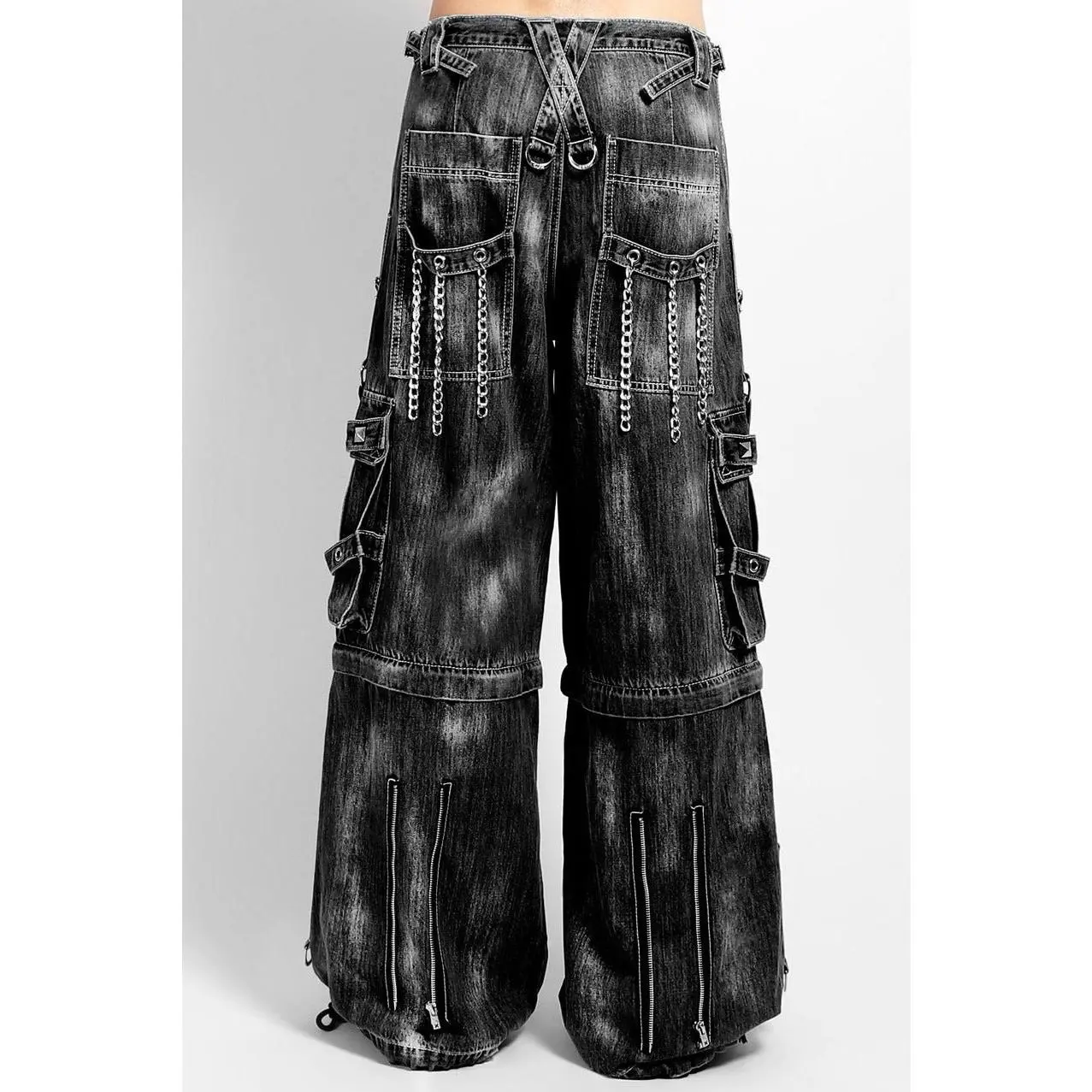 Tripp NYC Lock Up Denim Pants [Storm Wash] - TikTok Shop