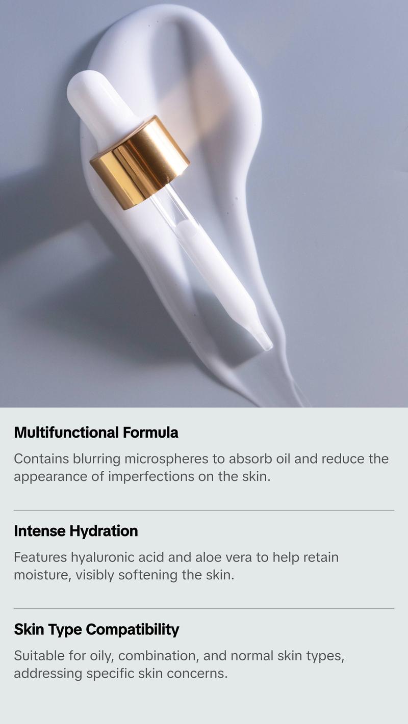 Skintune Skin Perfecting Pore Minimizing Serum - Soften & Blur with Aloe Vera & Hyaluronic Acid