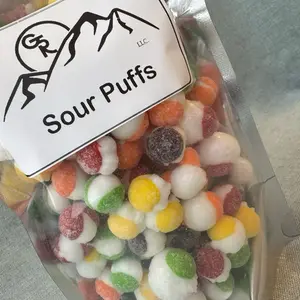 Sour Puffs Freeze Dried Sour Fruit Candy