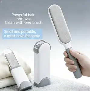 [4 in 1]Pet Hair Removal Tool, Multi-functional, Reusable, Washable Lint Cleaner for Dog and Cat Hair, Effective on Carpets, Clothing, Bedding,Pet Hair Remover for Furniture, Cat/Dog Hair Remover with Extra long Handle household