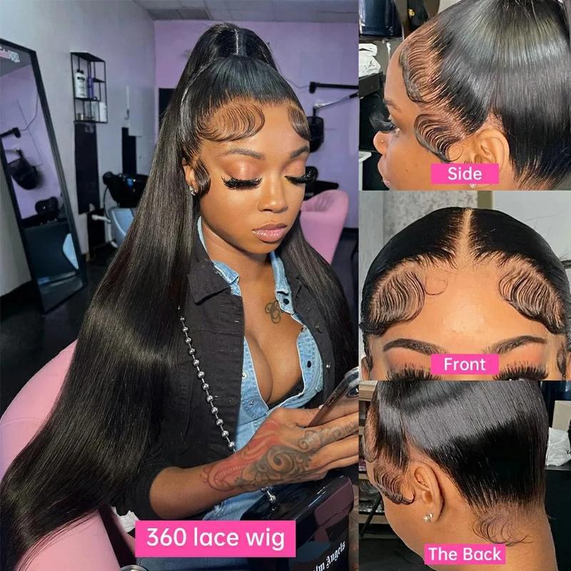 360 HD Full Lace Front Body Wave Wigs Human Hair Transparent Body Wave Lace Front Wig 13x6 Lace Frontal Wigs For Black Women TikTokShopBlackFriday
