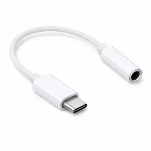 USB-C to 3.5mm Audio Headphone Adapter - HiFi 2 Pack Compatible with Apple iPhone 17 16 15 Samsung Galaxy S25 S24 S23 S22 S21 Plus Pro Max Ultra Pixel iPad - Type C to Aux Cord Jack Dongle Adapter