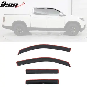 Window Visor In-Channel Side Deflector Guard for Honda Ridgeline 2017-2026