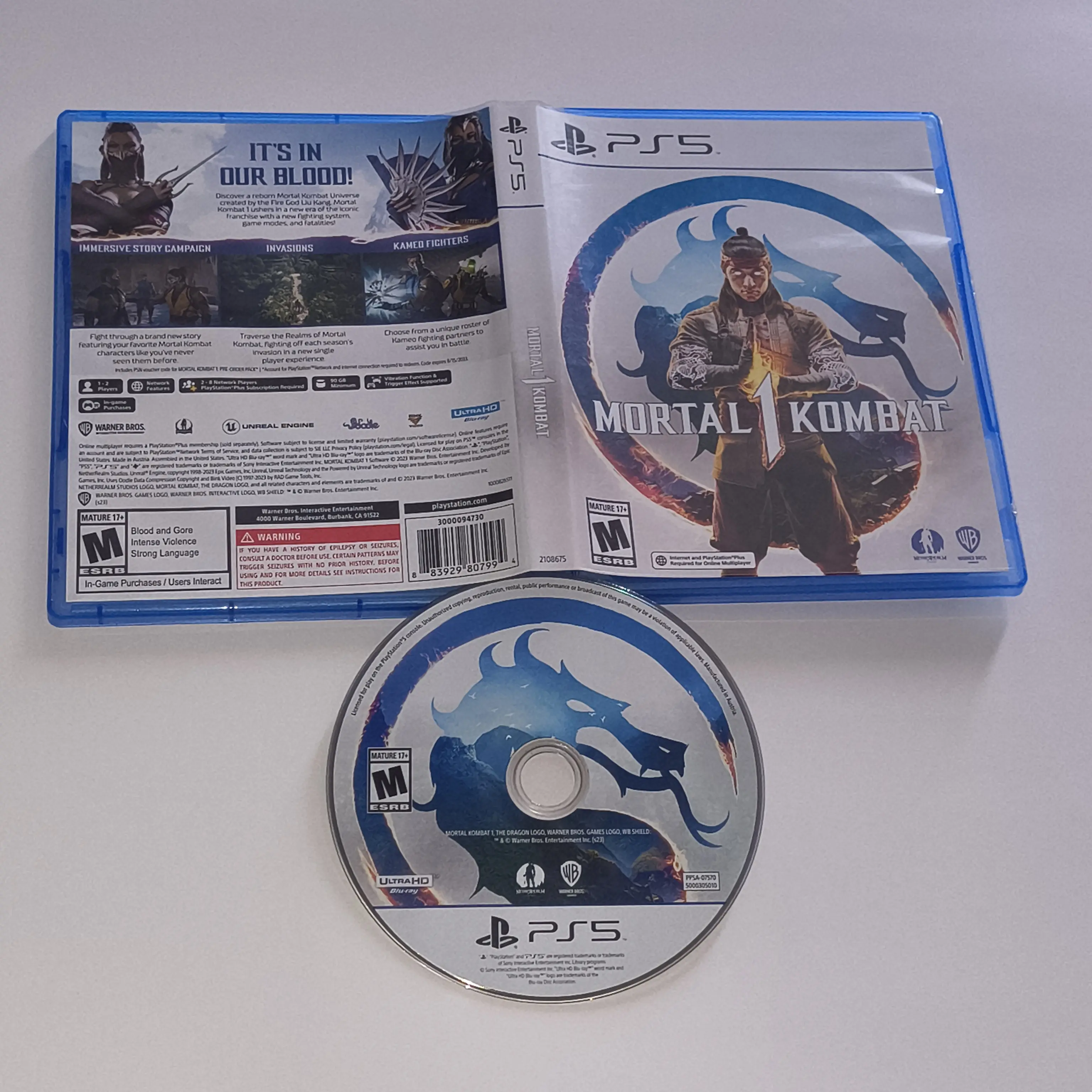 PlayStation PS5 Mortal Kombat 1 (Complete) PlayStation PS5 Mortal Kombat 1 (Complete)