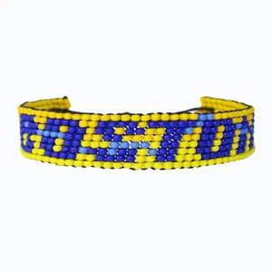 ArtiKen Boston 2026 Marathon Beaded Bracelet - Handmade in Kenya