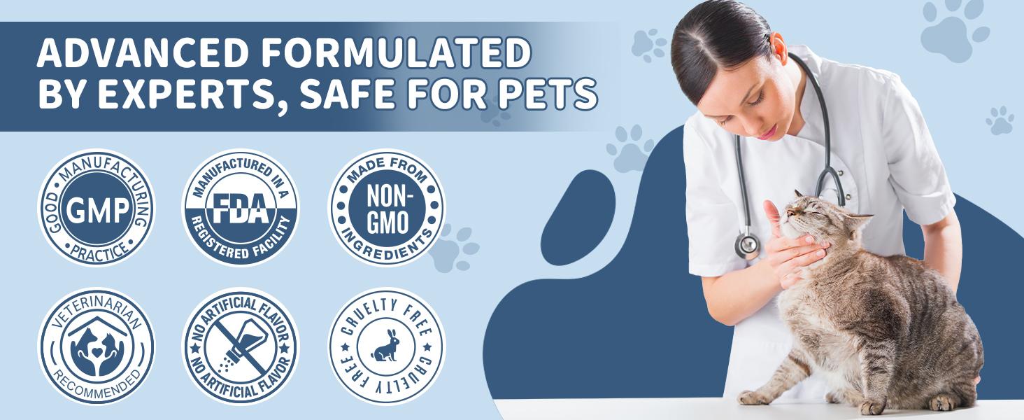 L-Lysine Supplement for Cats - Vitamins & Taurine for Immune Support & Allergy Relief - Lysine for Respiratory, Sneezing, Runny Nose, Eye Function - Natural Cat Drops - 60ML Chicken Flavor L-Lysine Supplement for Cats - Vitamins & Taurine for Immune Support & Allergy Relief - Lysine for Respiratory, Sneezing, Runny Nose, Eye Function - Natural Cat Drops - 60ML Chicken Flavor