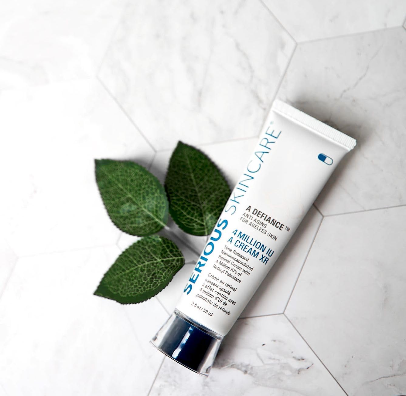 Serious Skincare A-Defy Retinol Trio – Cleanser, Retinol Serum & Hydrating Cream | 3-Step Skincare System for Smoother, Radiant Complexion