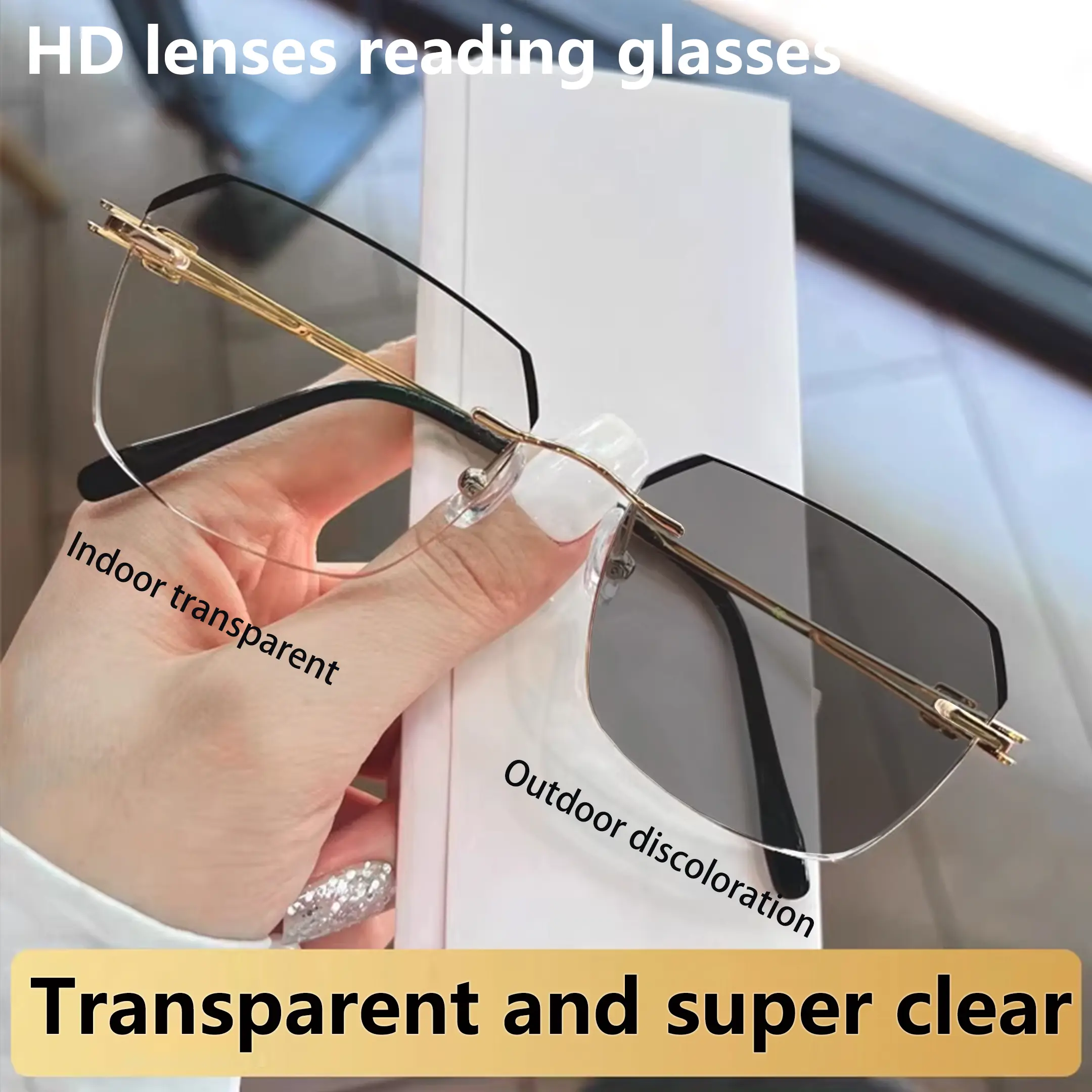 Premium Polygon Reading Glasses