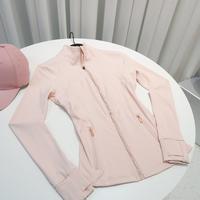 Mist Pink Gold Zipper 098 Jacket