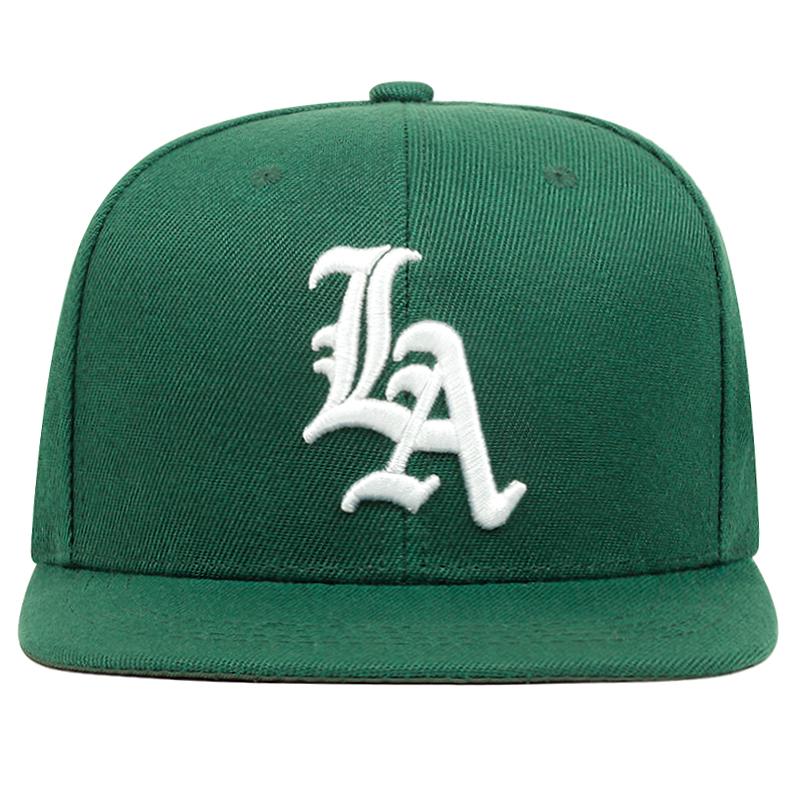 LA Earth Embroidery Baseball Cap Men Women Hip Hop Snapback Cap Outdoor Casual Sun Visor Cap