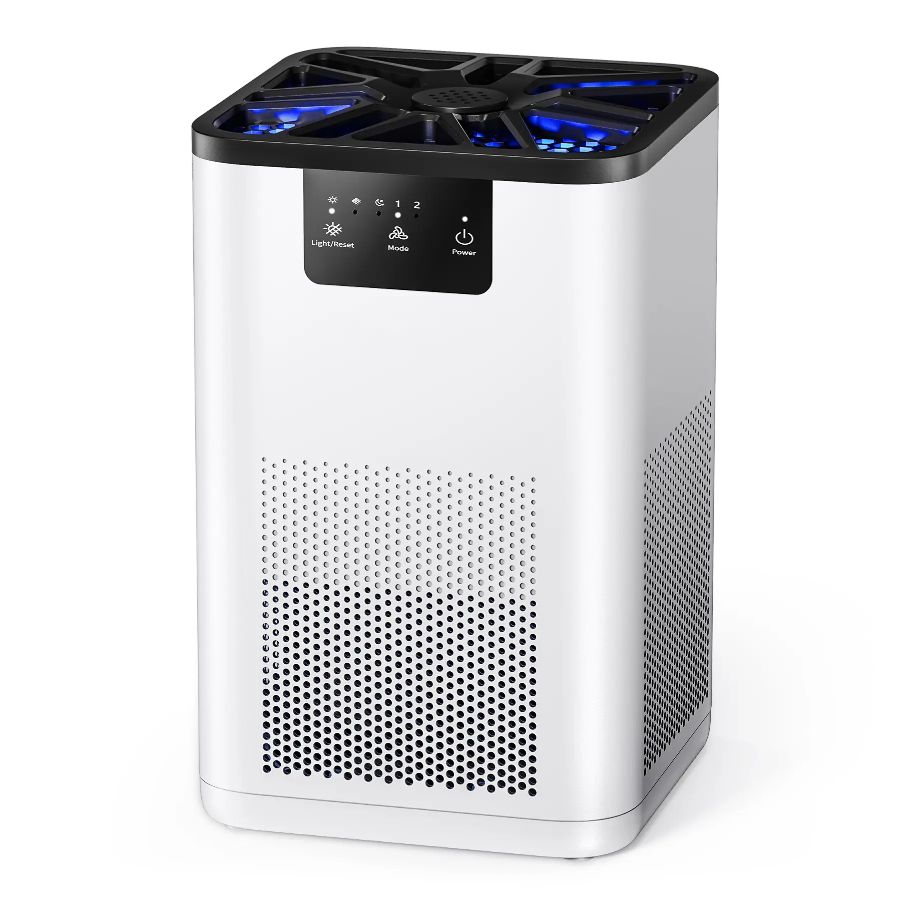 AROEVE MK06 Air Purifier - 120V Smart Household Appliance with Aromatherapy, High Circulation Rate, Silent Operation, Carbon Filter, Anti-Allergy, Pet Dander/Smoke/Hair Removal, 215 Sq Ft Coverage, Manufacturer Warranty, Manufacturer Warrenty