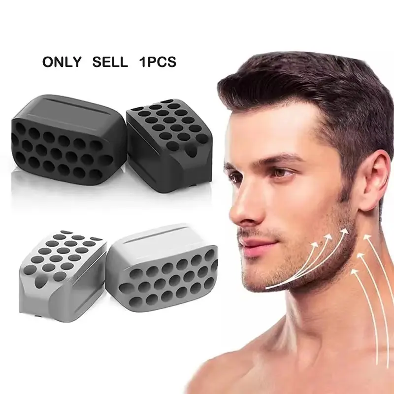 Unisex Silicone Jaw Exercise Device, Chewing Sheet Jaw Trainer, Jaw Shaping Exercise Tool, Silicone Jaw Exerciser, Jawline Shaper