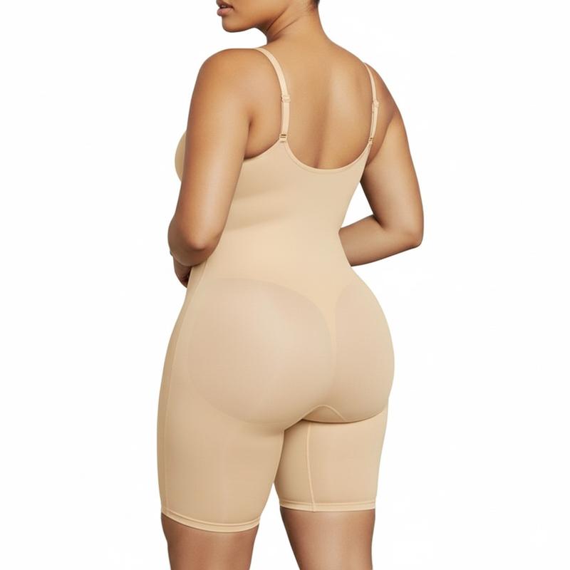 Shapewear for Women Tummy Control Bodysuits Zip-Up Comfort Ultra Stretch Fabric Customizable Fit Breathable Mesh Design Comfortable Fit