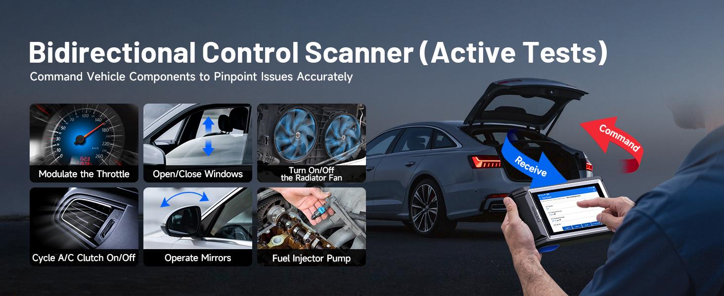 TOPDON AD800BT 2 OBD2 Scanner, 28+ Reset Service All System Automotive Diagnostic Tool, Active Test, FCA Autoauth, CAN-FD, Lifetime Free Update Bidirectional Scan Tool TOPDON AD800BT 2 OBD2 Scanner, 28+ Reset Service All System Automotive Diagnostic Tool, Active Test, FCA Autoauth, CAN-FD, Lifetime Free Update Bidirectional Scan Tool