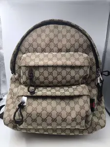 Pre-owned GUCCI As Shown Backpacks HZ Medium GG Canvas Backpack