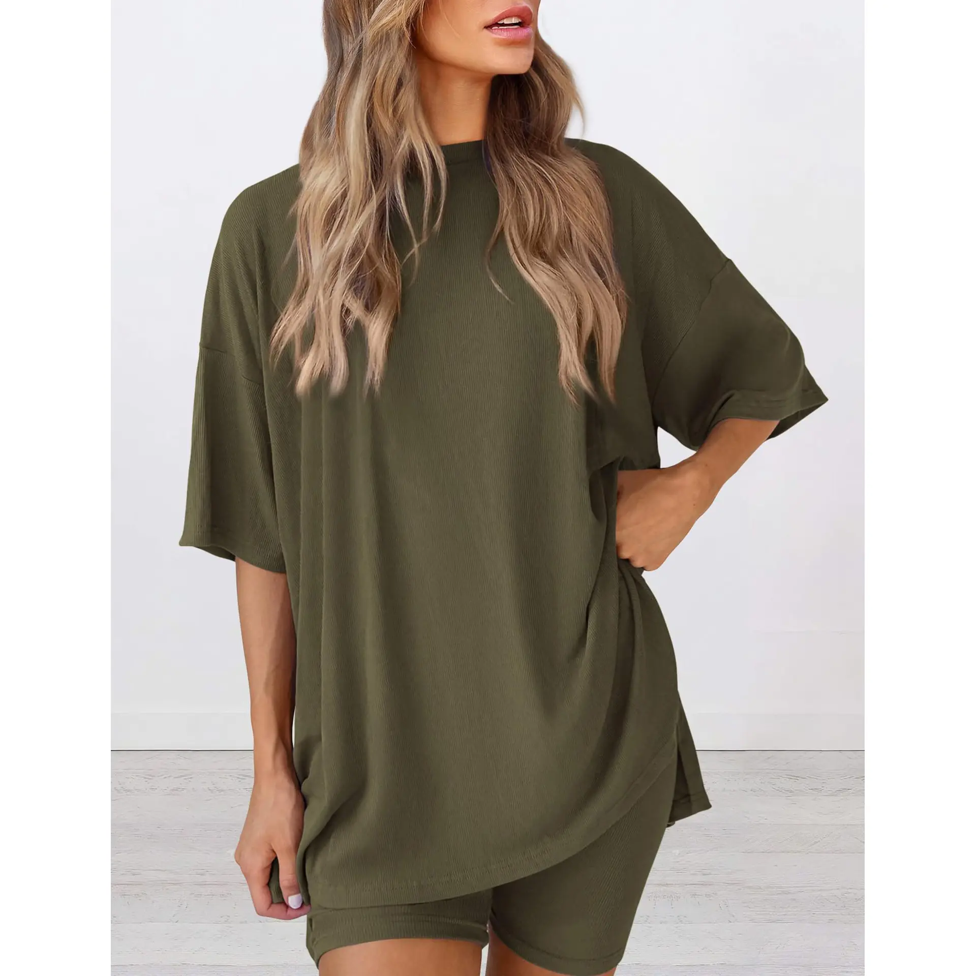 Round-neck Army Green