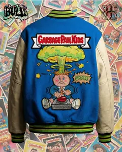 Garbage Pail Kids: Adam Bomb Varsity Jacket