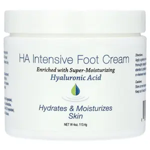 Hyalogic HA Intensive Foot Cream, 4 oz (113.4 g)