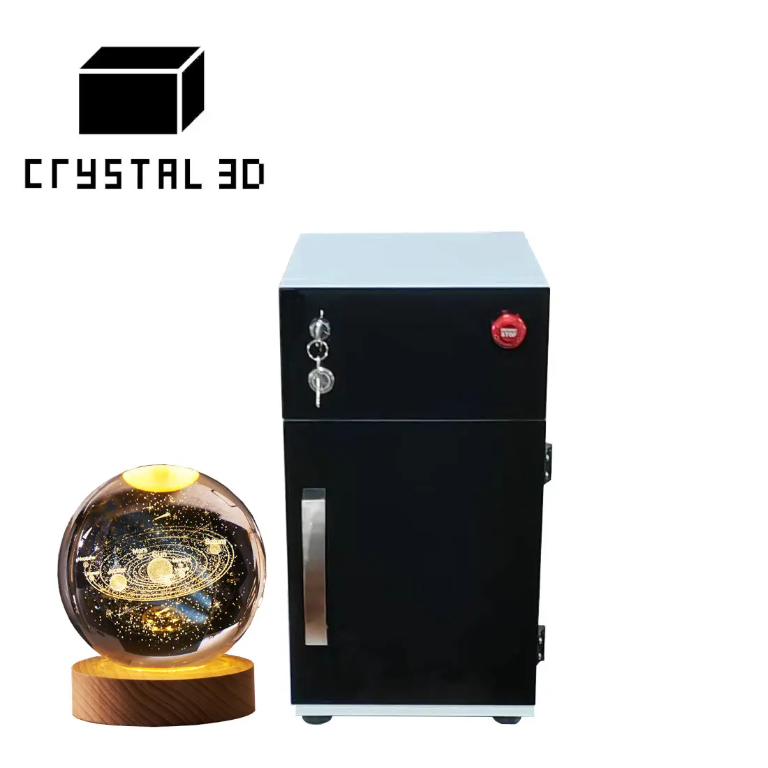 High Accuracy Laser Engraving & Etching Machine, New High Quality Crystal Glass Diode, Air Cooling, 2D/3D DXF File Supported