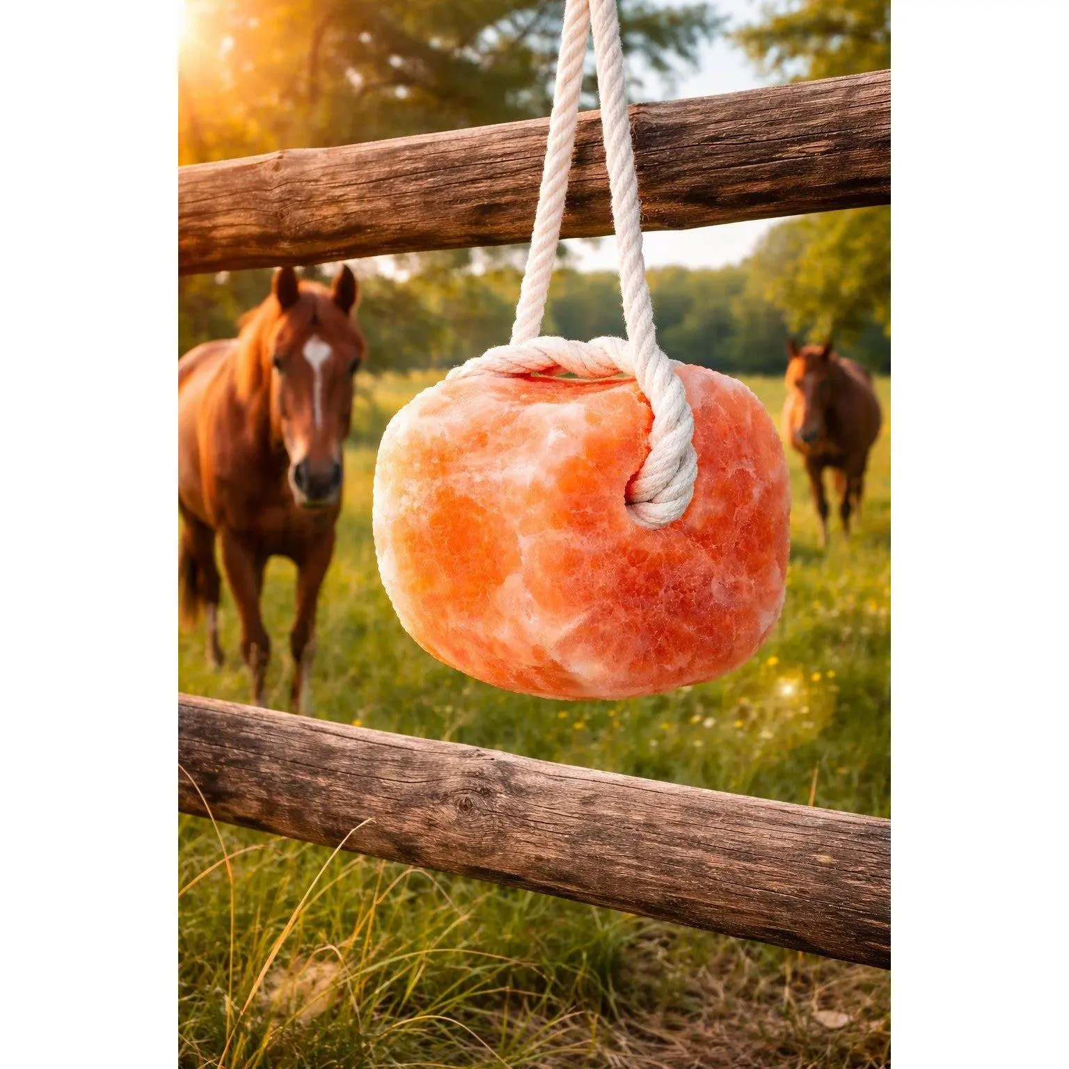 Himalayan Salt Lick 2.4-3.5 KG – for Animals Great for Horses!