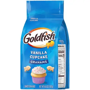 Pepperidge Farm Goldfish Grahams Vanilla Cupcake Baked Grahams, 6.6 Oz Bag