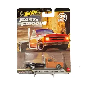Hot Wheels Premium 1967 Chevy Custom C-10 Truck Fast & Furious 1:64 Diecast Collectible Model Car