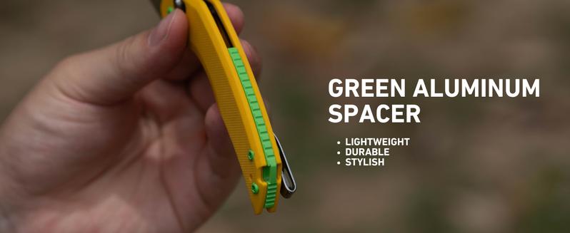 CJRB Nanner Tool Knife Designed by Dusty Rhodes with AR-RPM9 Steel Blade and G10 Handle Folding Knives for Man, Camping and Everydaycarry