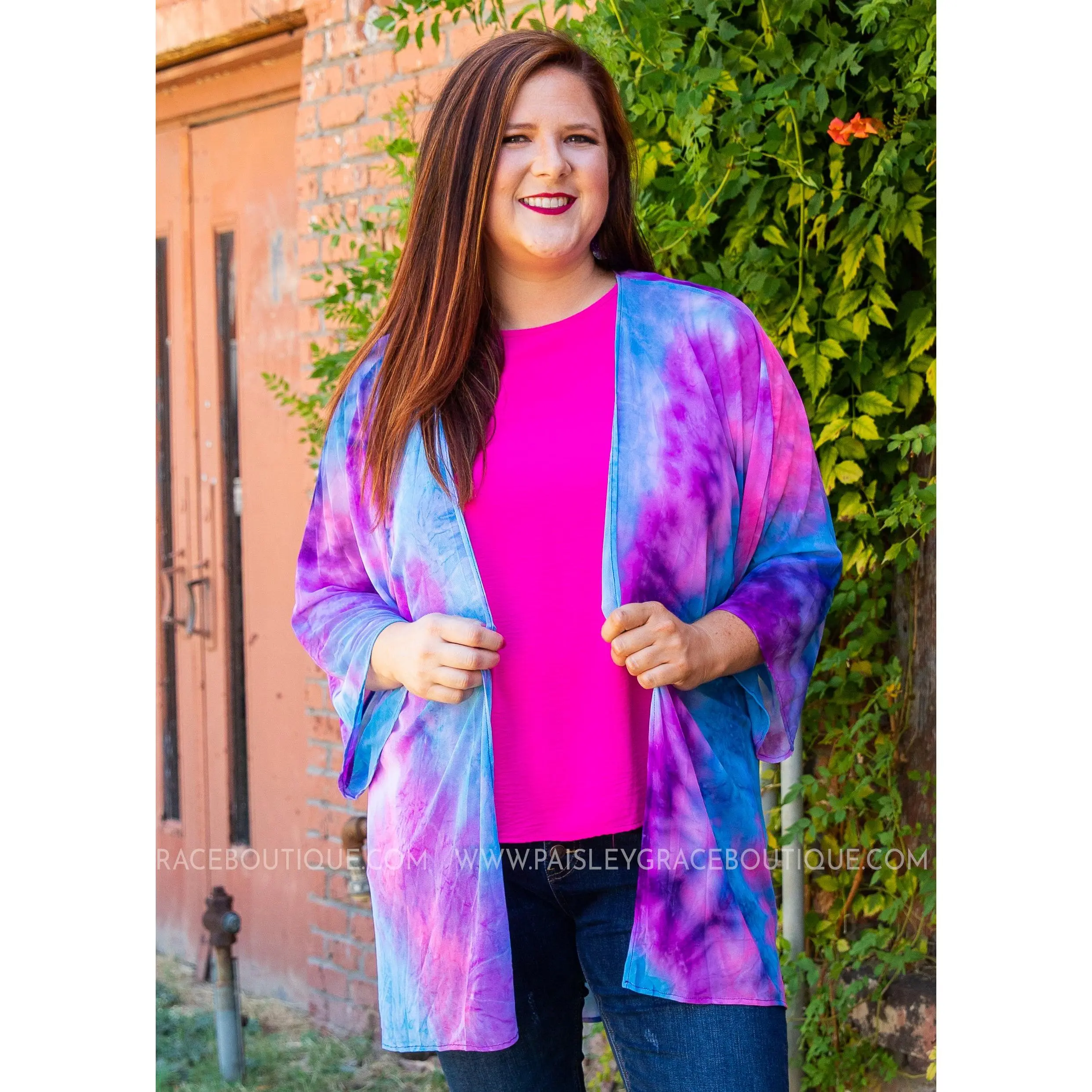 Stella Kimono- PURPLE  - FINAL SALE