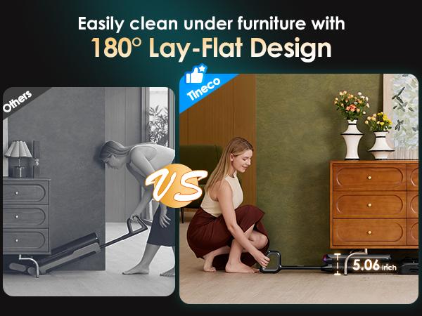 Tineco Floor One S7 Artist Wet Dry Vacuum Cleaner, 22kPa Suction, iLoop Smart Sensor, DualBlock Anti-Tangle Design, 185℉ Flashdry, 50 Min Runtime, Dual-Edge Cleaning, 180° Lay-Flat Tineco Floor One S7 Artist Wet Dry Vacuum Cleaner, 22kPa Suction, iLoop Smart Sensor, DualBlock Anti-Tangle Design, 185℉ Flashdry, 50 Min Runtime, Dual-Edge Cleaning, 180° Lay-Flat