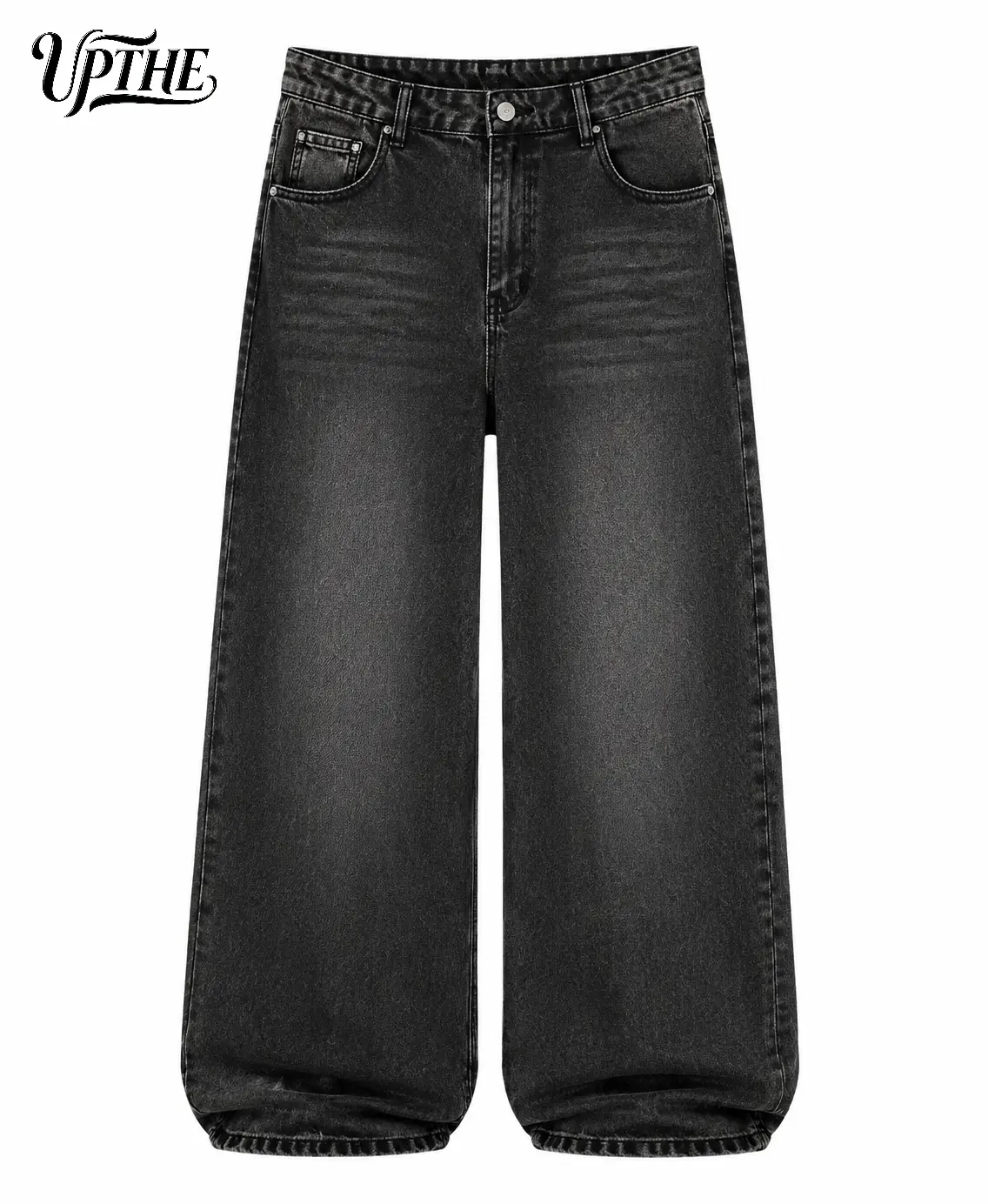 UP.THE Men’s Loose Fit Jeans Retro Y2K Wide-Leg Street Skate Pants Casual Denim Long Pants Breathable Fabric Loose Fashion Style, Street Style, Oversized Stylish