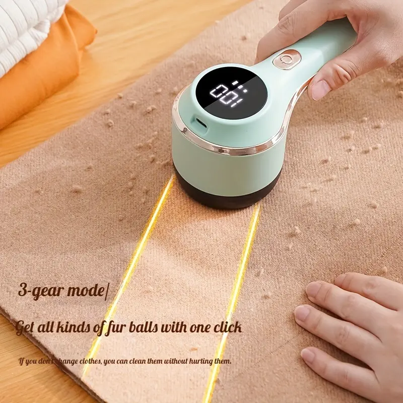 Electric Sweater Shaver, Rechargeable Lint Remover with Lint Collection for Clothes