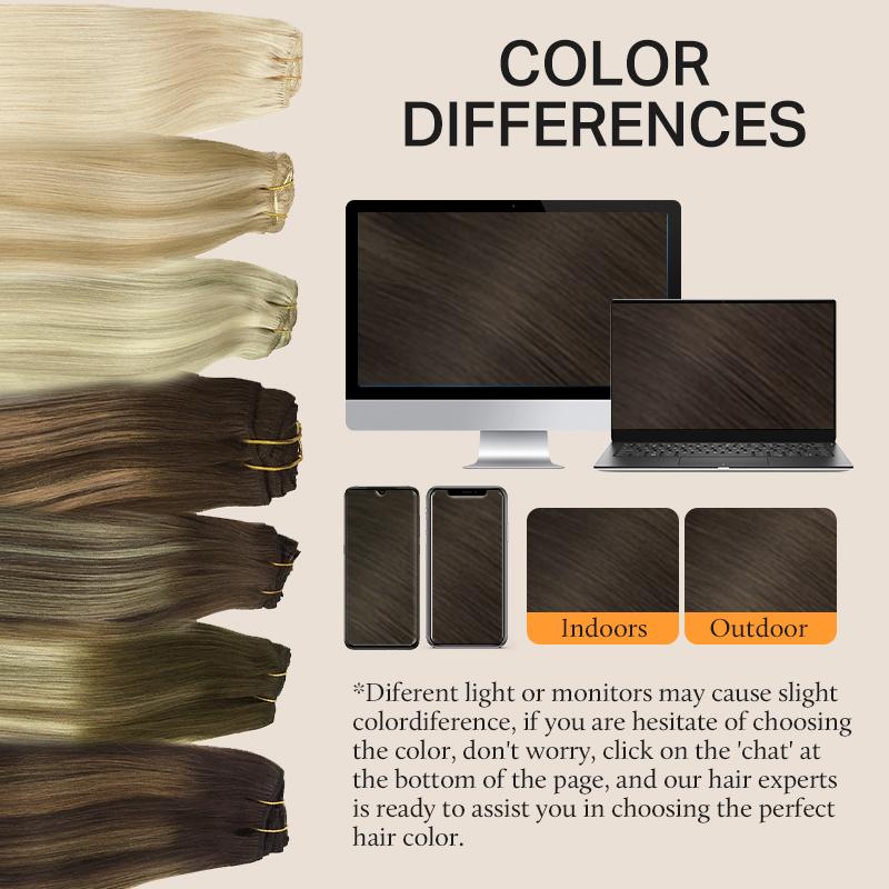 Doores Clip in Hair Extensions 120g/7pcs 150g/9pcs 100% Human Hair Straight for Daily Use Doores Clip in Hair Extensions 120g/7pcs 150g/9pcs 100% Human Hair Straight for Daily Use