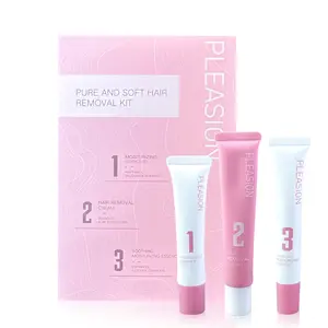 This Facial Hair Cream Removes Peach Fuzz & Unwanted Hair Smoothly-No More Shaving Irritation