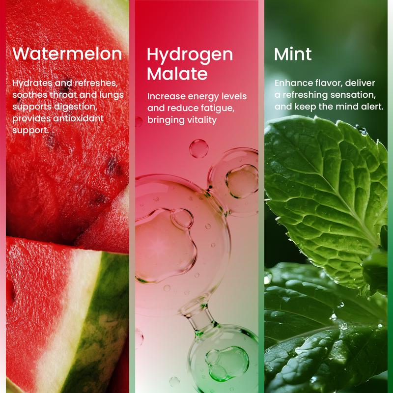 Coofeel Watermelon Mint Aroma Stick ｜Fresh Watermelon & Mint Scent, Clean & Smooth Sensory Experience, Plant-Based Ingredients, Portable Everyday Design